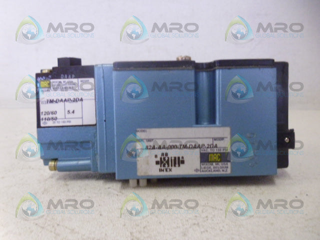 MAC 82A-AA-000-TM-DAAP-2DA SOLENOID VALVE *NEW NO BOX*