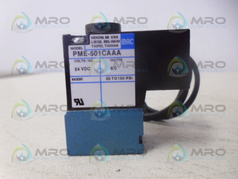 MAC PME-501CA PILOT VALVE *NEW IN BOX*