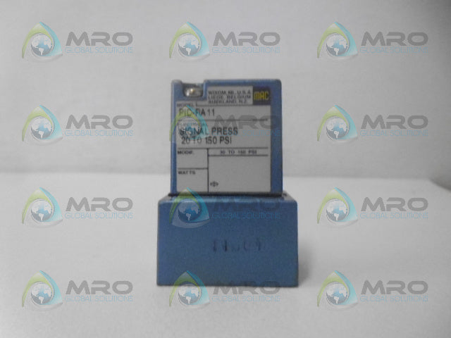 MAC PID-RA11 VALVE *NEW IN BOX*
