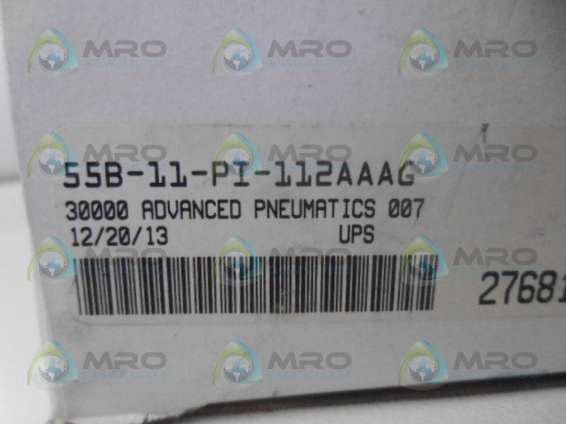 MAC 55B-11-PI-112AAAG VALVE *NEW IN BOX*