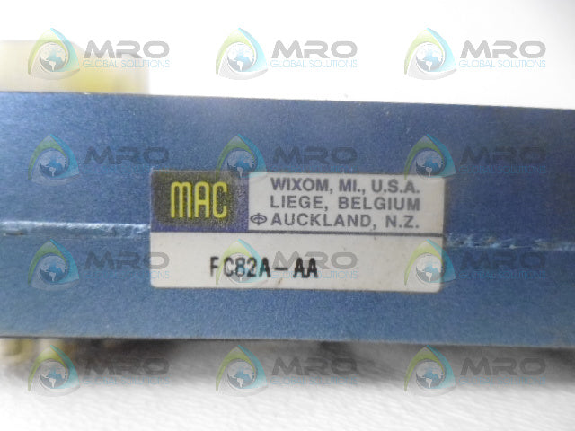 MAC FC82A-AA FLOW CONTROL *NEW NO BOX*