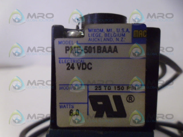 MAC PME-501BAAA SOLENOID VALVE *USED*