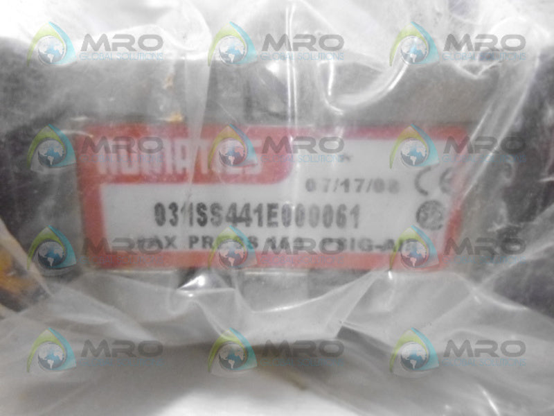 NUMATICS 031SS441E000061 SOLENOID VALVE *NEW IN FACTORY BAG*