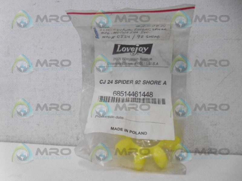 LOVEJOY 68514461448 CURVED JAW COUPLING *NEW IN FACTORY BAG*