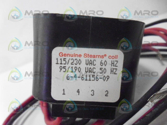 STEARNS 6-4-61156-09 COIL *NEW NO BOX*