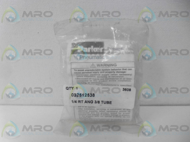 PARKER 032512538 TUBE 3/8 * NEW IN FACTORY BAG *