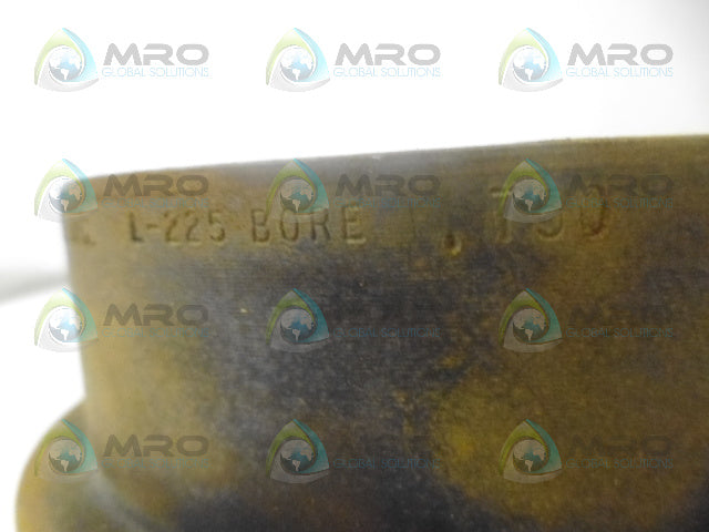 LOVEJOY L-225 HALF COUPLING .750 *USED*