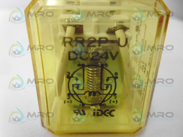 IDEC RR2P-U RELAY 24VDC *NEW NO BOX*