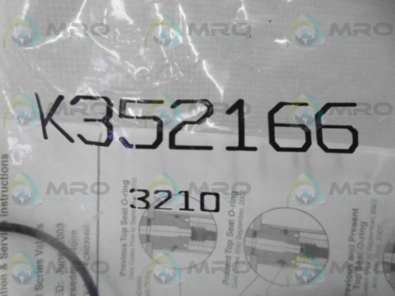 PARKER K352166 SEAL KIT * NEW IN FACTORY BAG *