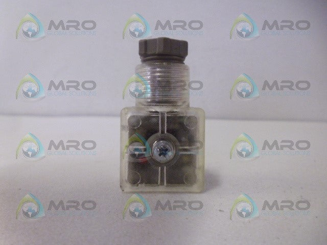 PETERS GDA3R SOLENOID CONNECTOR *NEW NO BOX*