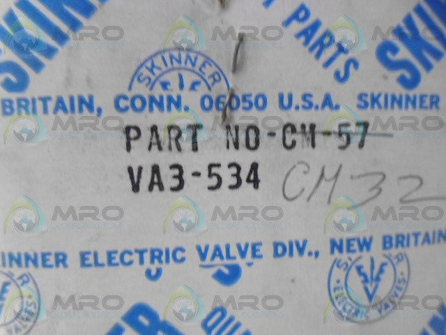 SKINNER CM-57 PLUNGER *NEW IN ORIGINAL PACKAGE*