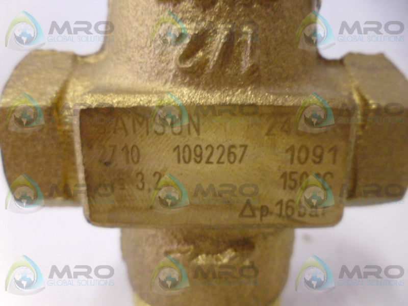 SAMSON 2436K TEMPERATURE LIMITER  *NEW NO BOX*