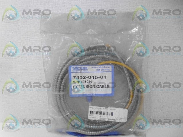METRIX 7402-045-01 EXTENSION CABLE *NEW IN FACTORY BAG*