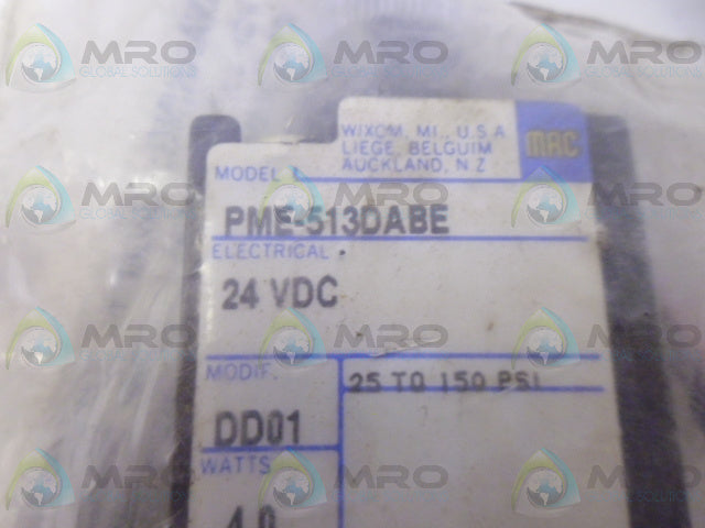 MAC PME-513DABE SOLENOID VALVE *NEW IN FACTORY BAG*
