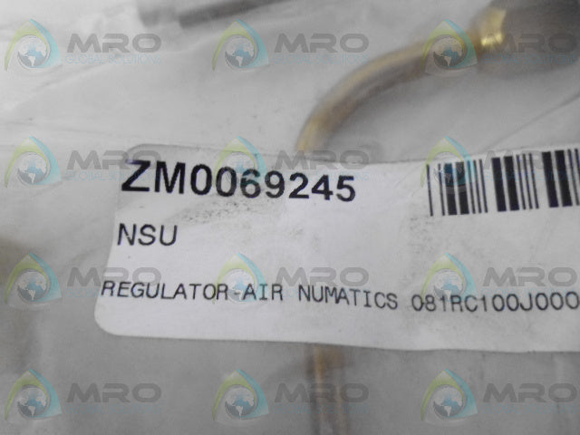 NUMATICS 081RC100J000000 DOUBLE SIDED CONTROL VALVE *NEW IN FACTORY BAG*
