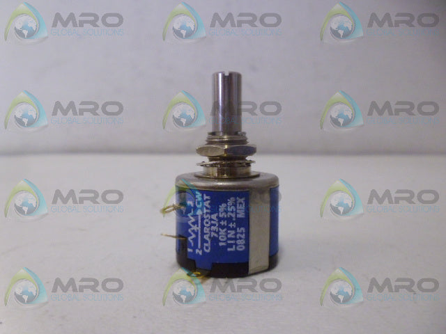 CLAROSTAT 73JA-10K PRECISION POTENTIOMETER 10K OHMS *NEW NO BOX*