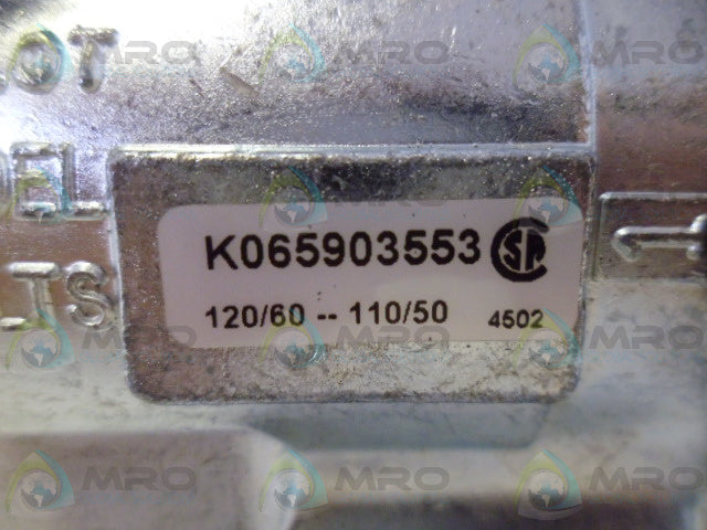 PARKER K065903553 PILOT VALVE *NEW IN BOX*