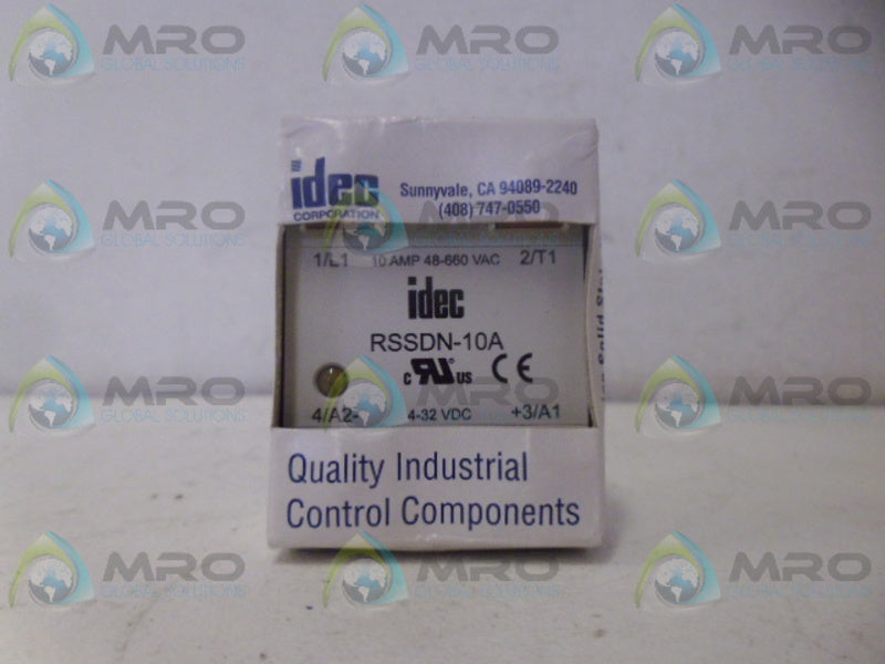 IDEC RSSDN-10A SOLID STATE RELAY *NEW IN BOX*
