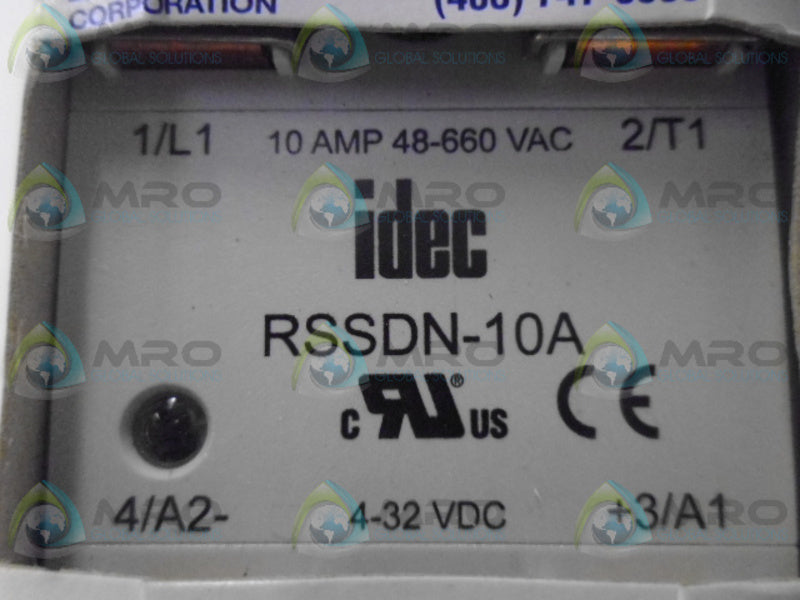 IDEC RSSDN-10A SOLID STATE RELAY *NEW IN BOX*