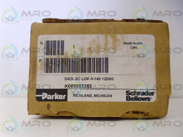 PARKER K065603353 SOLENOID VALVE *NEW IN BOX*