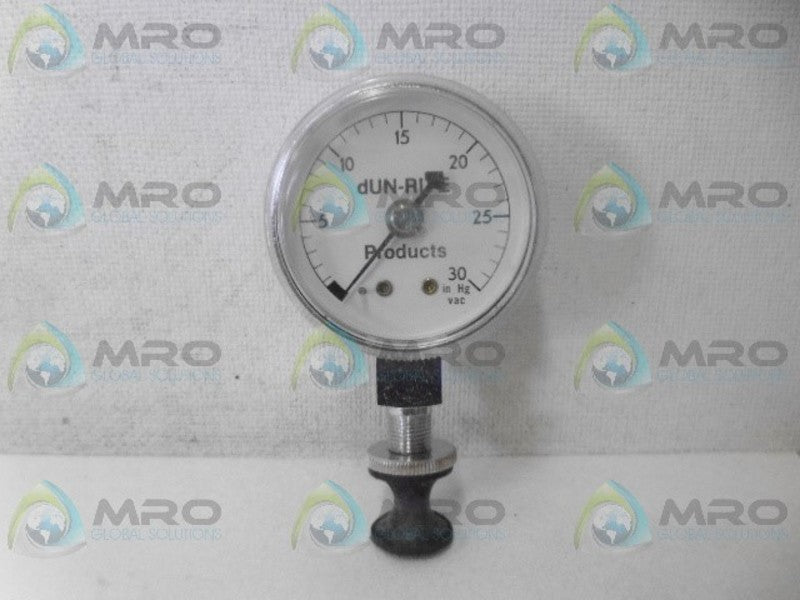 DUNRITE V112 VACUUM GUAGE  NSMP