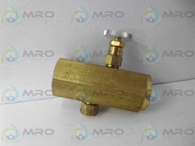 DELTROL F30BK FLOW CONTROL VALVE *NEW IN BOX*