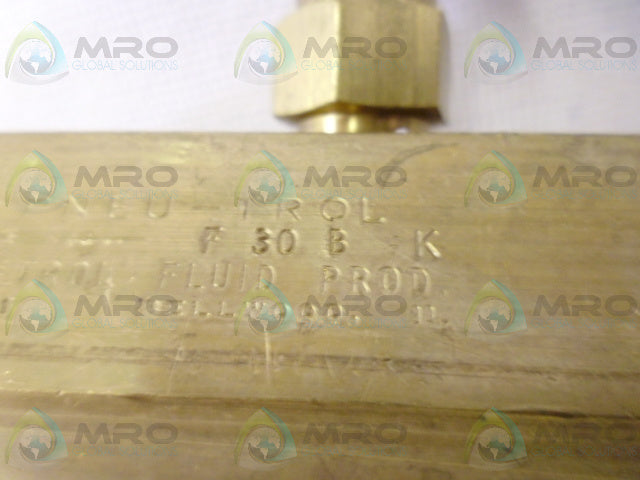 DELTROL F30BK FLOW CONTROL VALVE *NEW IN BOX*