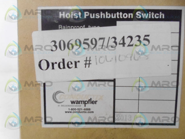 CONDUCTIX 80 SERIES 8-BUTTON PENDANT *NEW IN BOX*