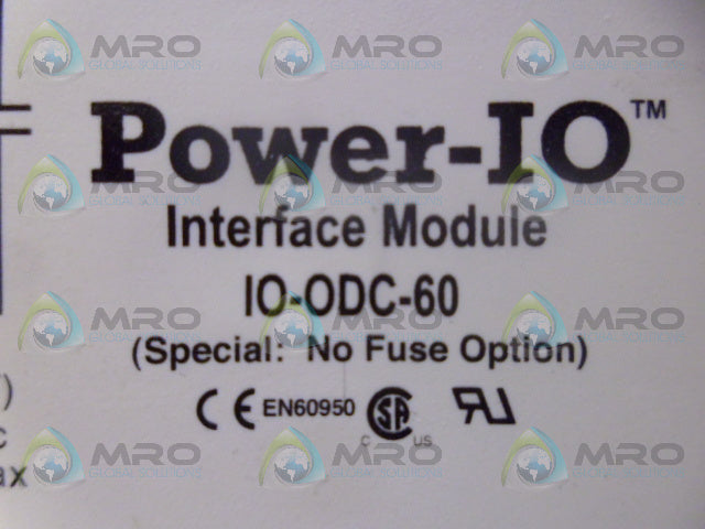 POWER-IO IO-ODC-60 INTERFACE MODULE *NEW NO BOX*