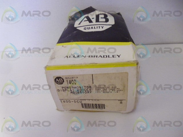 ALLEN BRADLEY 1400-DCU SER. A DISPLAY MODULE *NEW IN BOX*