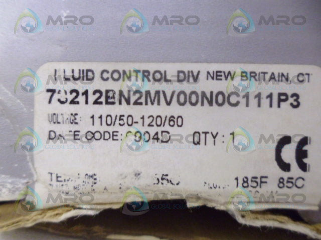 PARKER 73212BN2MV00N0C111P3 SOLENOID VALVE *NEW IN BOX*