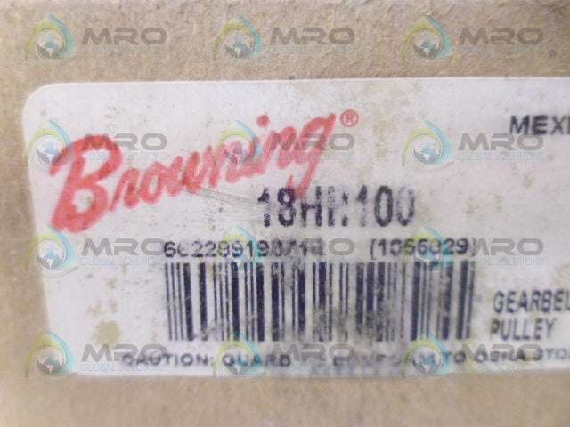 BROWNING 1056829 18HH100 TIMING BELT PULLEY *NEW IN BOX*