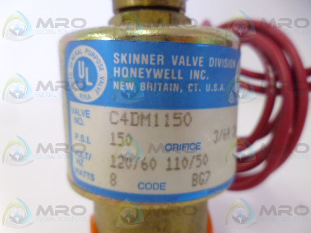 HONEYWELL SKINNER C4DM1150 3-WAY VALVE *NEW IN BOX*