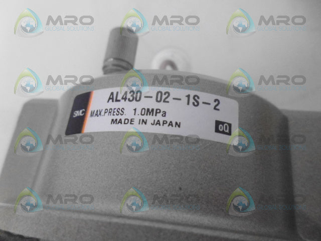 SMC AL430-02-1S-2 REGULATOR LUBRICATOR *NEW NO BOX*