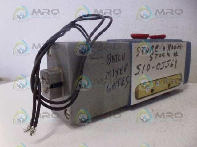 REXROTH PT44166-3100 PNEUMATIC DIRECTIONAL CONTROL VALVE *USED*