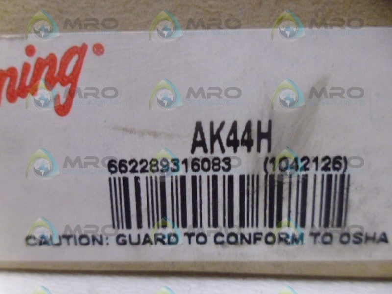 BROWNING 1042126 AK44H V-BELT PULLEY *NEW IN BOX*