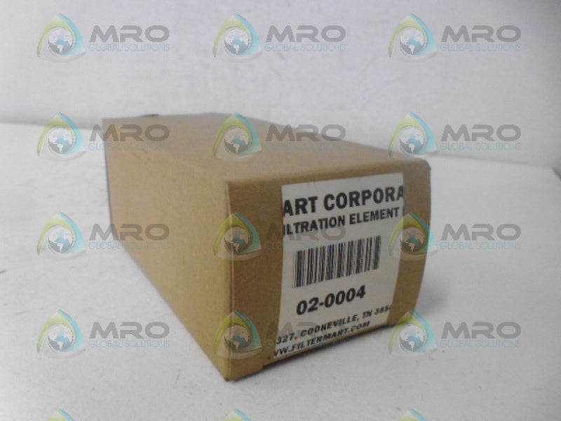 INDUSTRIAL MRO 02-0004 FILTER *NEW IN BOX*