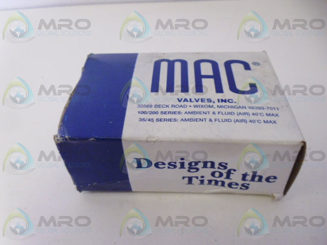 MAC 55B-22-PE-111CA SOLENOID VALVE *NEW IN BOX*