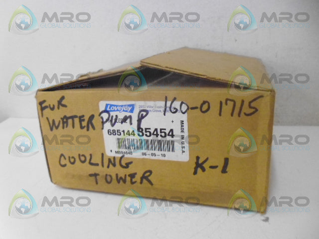 LOVEJOY 68514435454 SLEEVE 10H *NEW IN BOX*