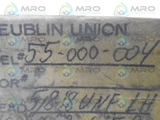 DEUBLIN 55-000-004 ROTARY UNION *NEW IN BOX*