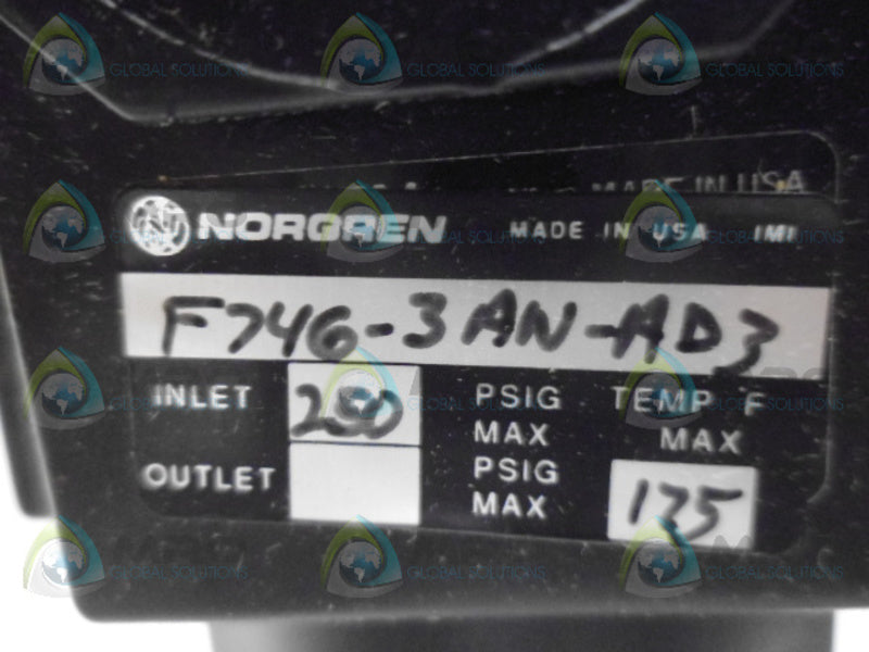 NORGREN F74G-3AN-AD3 FILTER NSMP