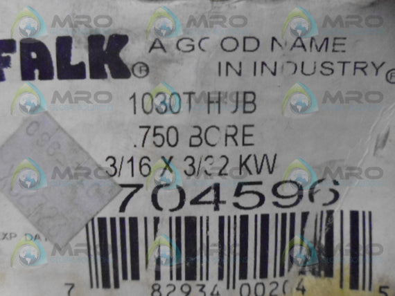 FALK 704596 HUB 1030T .750 BORE NSMP
