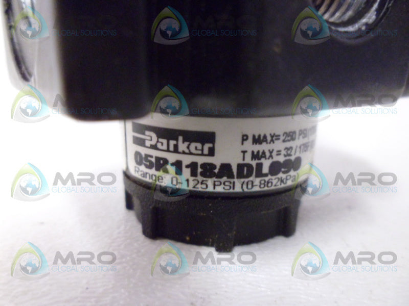 PARKER 05R118ADL090 REGULATOR 1/4" NSMP