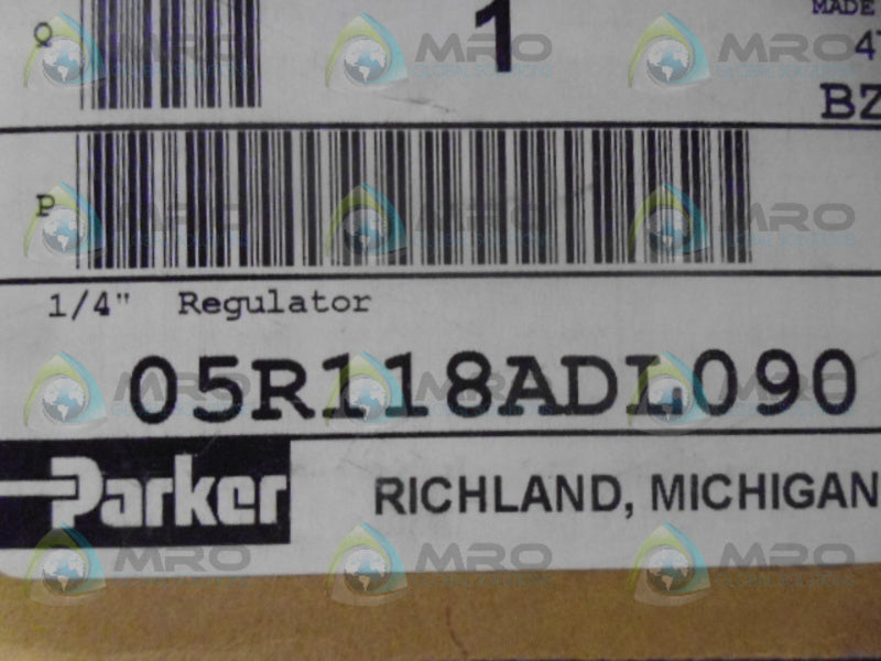 PARKER 05R118ADL090 REGULATOR 1/4" NSMP