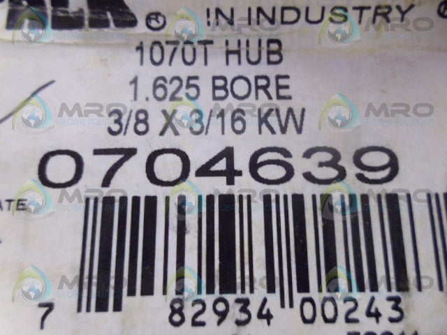 FALK 0704639 HUB 1070T 1.625 BORE *NEW IN BOX*