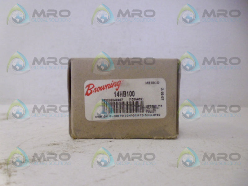 BROWNING 1055409 14HB100 TIMING BELT PULLEY NSMP
