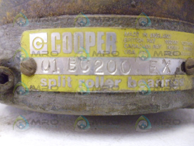 COOPER 01BC200EX ROLLER BEARING (AS PICTURED) *NEW NO BOX*