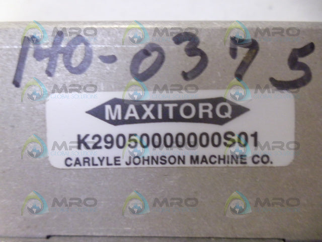 MAXITORQ CCB-50 ELECTRICAL BRAKE *USED*