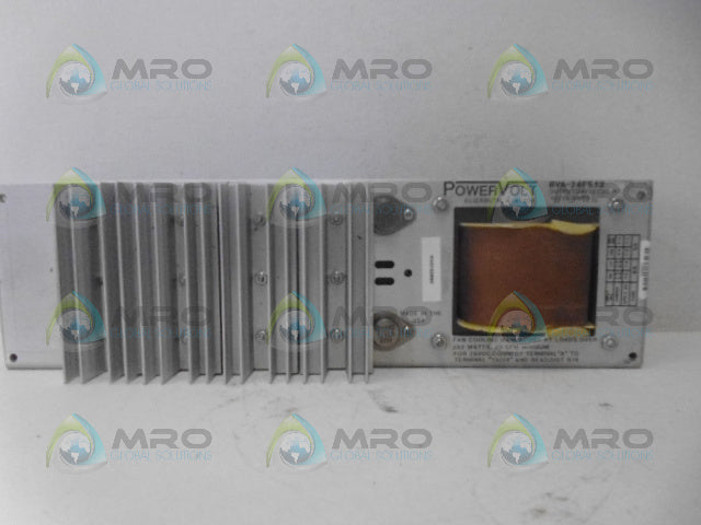 POWER VOLT BVA-24FS12 POWER SUPPLY *NEW NO BOX*