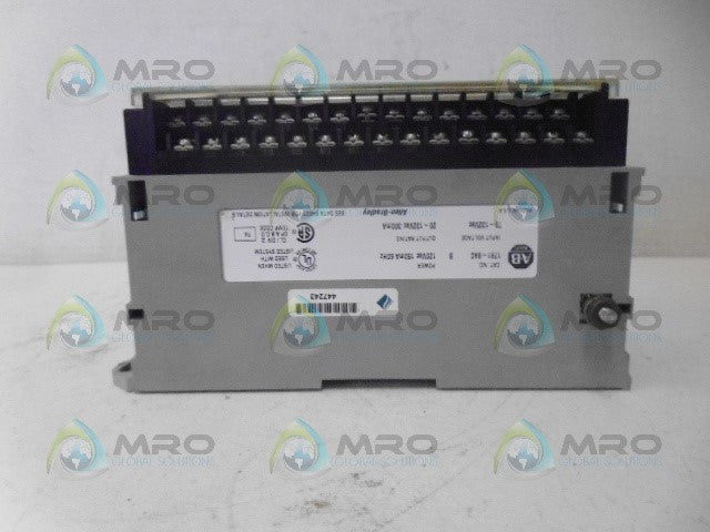 ALLEN BRADLEY 1791-8AC SER. B I/O BLOCK MODULE *USED*